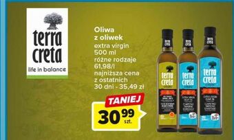 Carrefour Oliwa z oliwek terra creta oferta