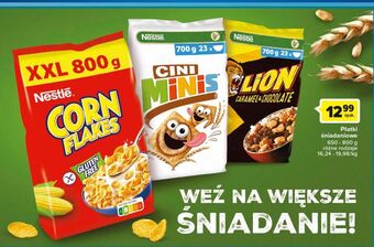 Carrefour Płatki śniadaniowe lion oferta