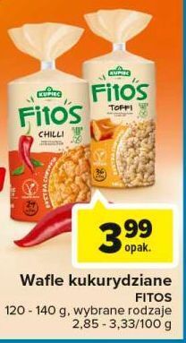 Carrefour Wafle kukurydziane chilli kupiec fitos oferta