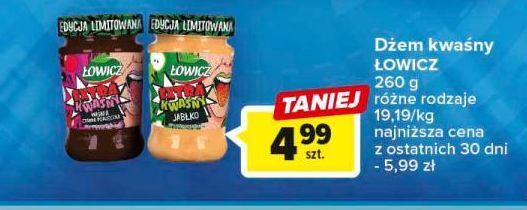 Carrefour Dżem extra kwaśny jabłko łowicz oferta