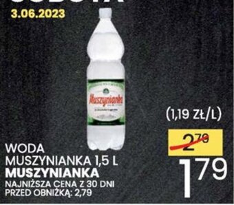 Wafelek WODA MUSZYNIANKA 1,5 L oferta