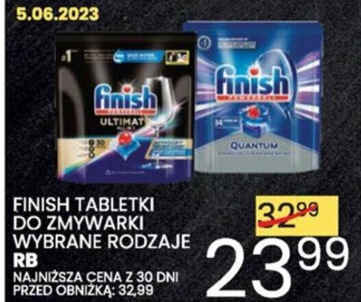 Wafelek FINISH TABLETKI DO ZMYWARKI oferta