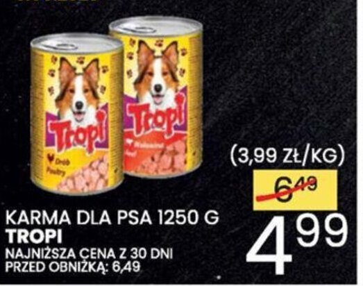 Wafelek KARMA DLA PSA 1250 G TROPI oferta