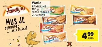 Carrefour Wafle kakaowe jutrzenka familijne oferta