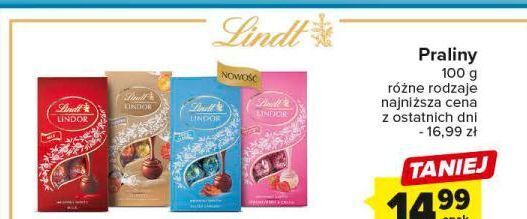 Carrefour Bombonierka milk lindt lindor oferta