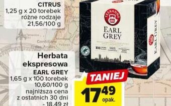 Carrefour Herbata teekanne earl grey oferta