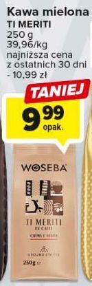 Carrefour Kawa woseba ti meriti crema e aroma oferta