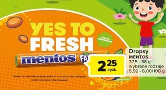 Dropsy fanta mentos classic
