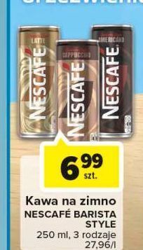 Carrefour Kawa cappuccino nescafe barista style oferta