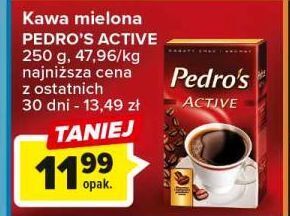 Carrefour Kawa pedro's active oferta