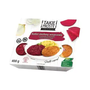 ALDI Kotlet mielony wieprzowy z buraczkami zasmażanymi z puree ziemniaczanym/ oferta