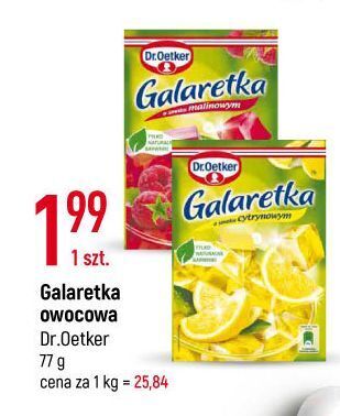 E.Leclerc Galaretka truskawkowa dr. oetker oferta