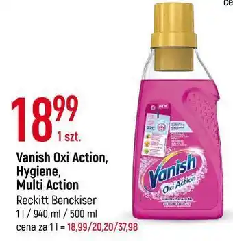 E.Leclerc Odplamiacz vanish oxi action multi gel oferta