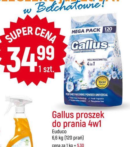 E.Leclerc Proszek do prania 4w1 gallus oferta