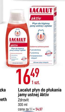 E.Leclerc Płyn do higieny jamy ustnej lacalut aktiv oferta