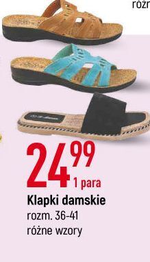 E.Leclerc Klapki damskie 36-41 oferta