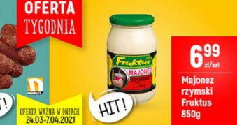 Majonez rzymski Fruktus 850g