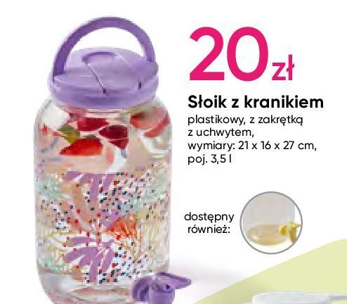 Pepco Słoik z kranem 3.5 l oferta