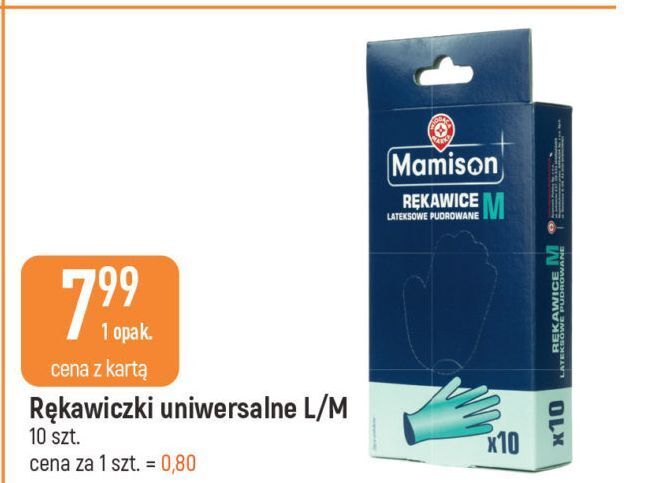 E.Leclerc Rękawiczki jednorazowe rozm. l wiodąca marka mamison oferta
