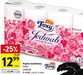 Intermarche Papier toaletowy foxy jedwab oferta