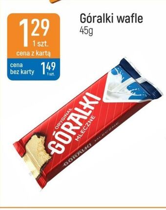 Wafelek mleczny góralki