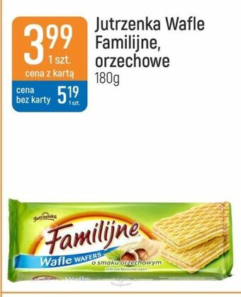 E.Leclerc Wafle orzechowe jutrzenka familijne oferta