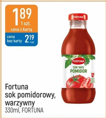 E.Leclerc Sok 100% wielowarzywny fortuna oferta