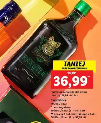 Lidl Likier jagdstolz krauter oferta