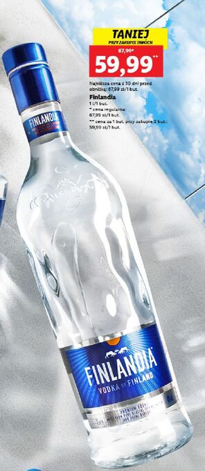 Lidl Wódka finlandia vodka of finland oferta