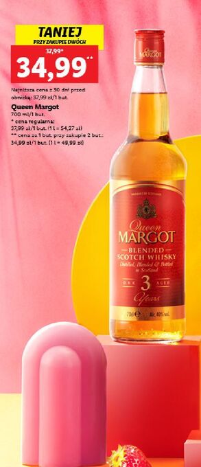 Lidl Whisky queen margot oferta