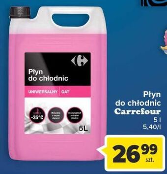 Carrefour Płyn do chłodnic carrefour oferta