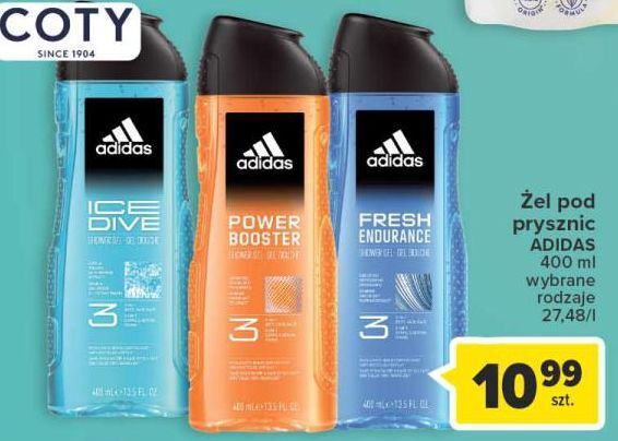 Carrefour Zel pod prysznic adidas men power booster oferta