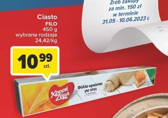 Carrefour Ciasto filo oferta
