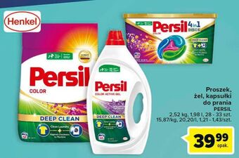 Carrefour Proszek do prania deep clean persil color oferta