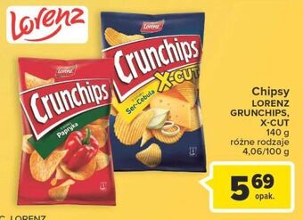 Carrefour Chipsy paprykowe crunchips oferta