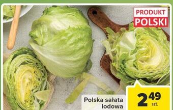 Carrefour Sałata lodowa oferta