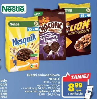 Carrefour Płatki śniadaniowe nesquik oferta