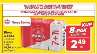 Carrefour Piwo warka oferta