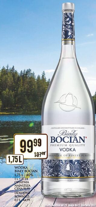 Dino Wódka biały bocian vodka oferta