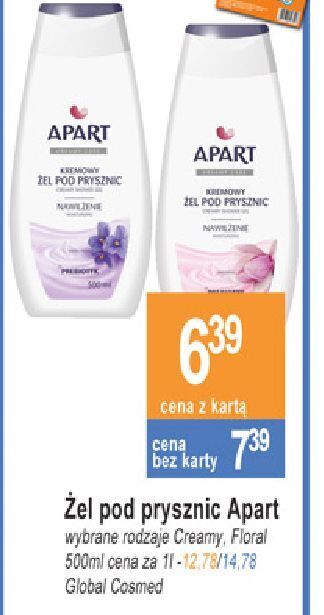 E.Leclerc Żel pod prysznic magnolia apart cremy care oferta