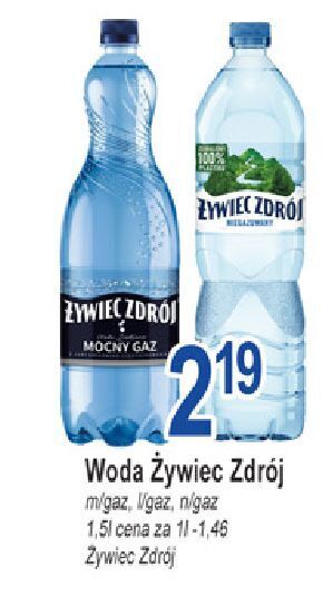 E.Leclerc Woda mocny gaz żywiec zdrój oferta