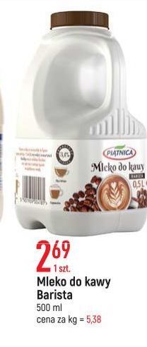 E.Leclerc Mleko do kawy piątnica oferta