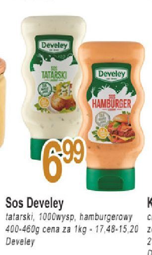 E.Leclerc Sos hamburgerowy develey oferta