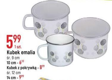 E.Leclerc Kubek z pokrywką 12 cm oferta
