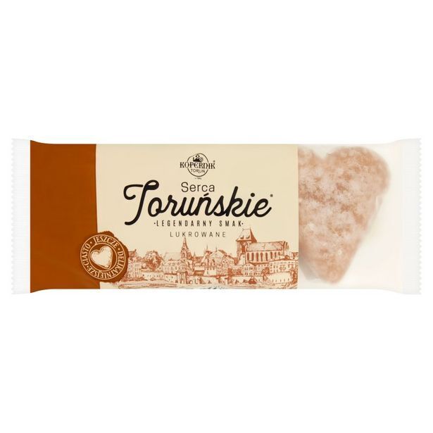 Torimpex Kopernik toruńskie pierniki serca toruńskie lukrowane 120 g oferta