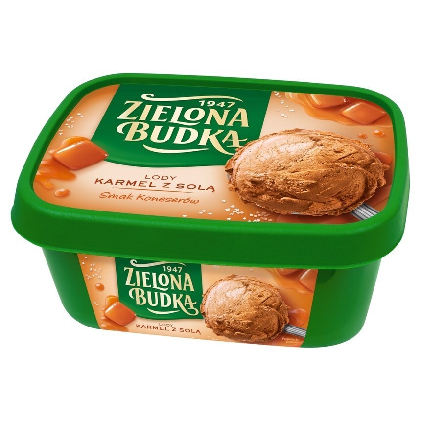 Carrefour Zielona budka lody karmel z solą 1000 ml oferta