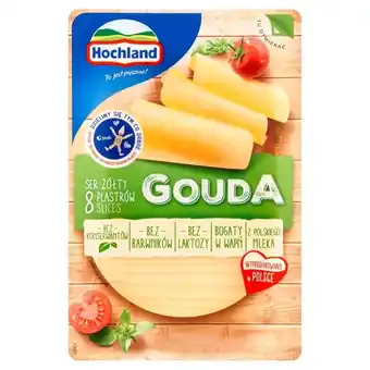 Eurocash Hochland ser żółty gouda w plastrach 135 g oferta