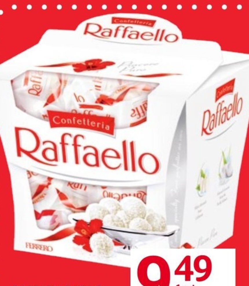 Selgros Praliny raffaello oferta