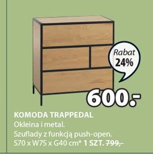 JYSK Komoda trappedal oferta
