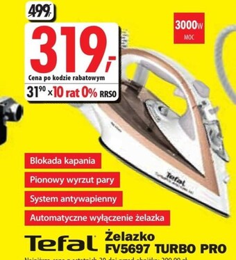 Media Expert Żelazko tefal oferta